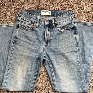 Boys Abercrombie boot cut jeans